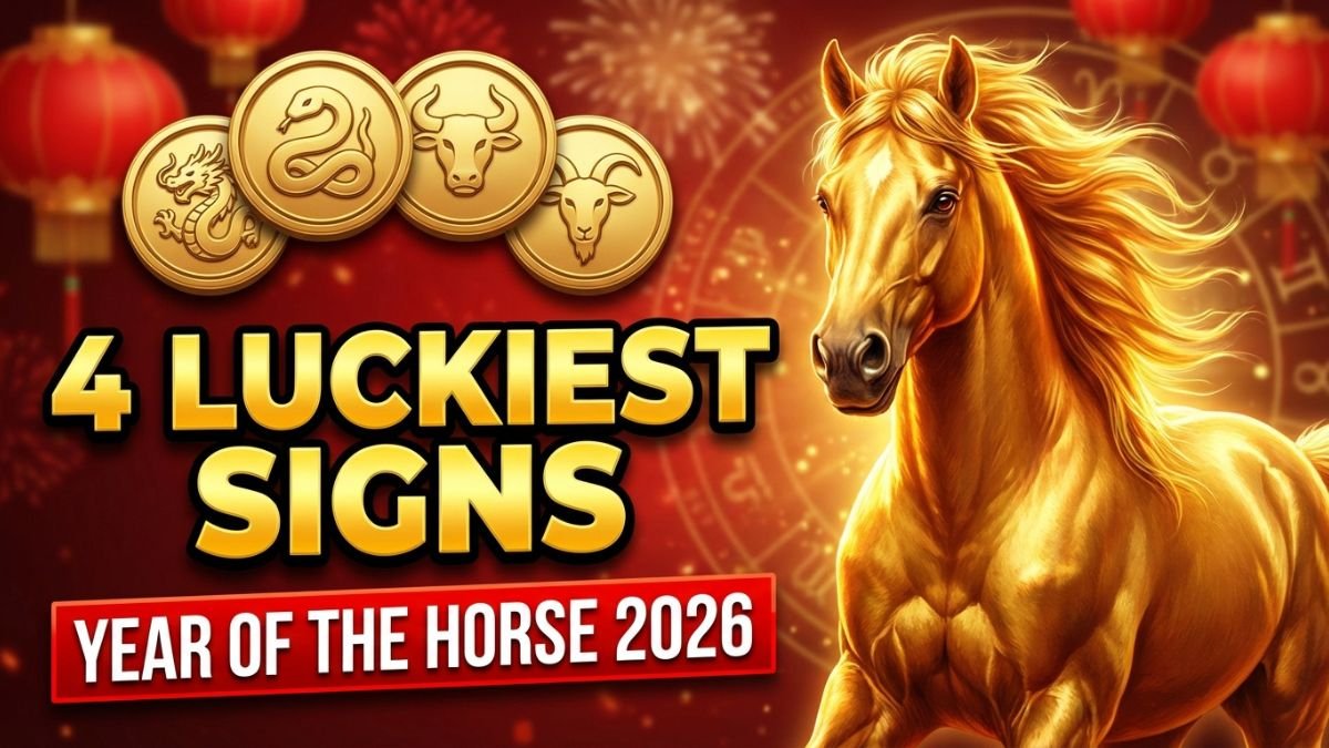 4 Luckiest Chinese Zodiac Signs in 2026, the Year of the Horse