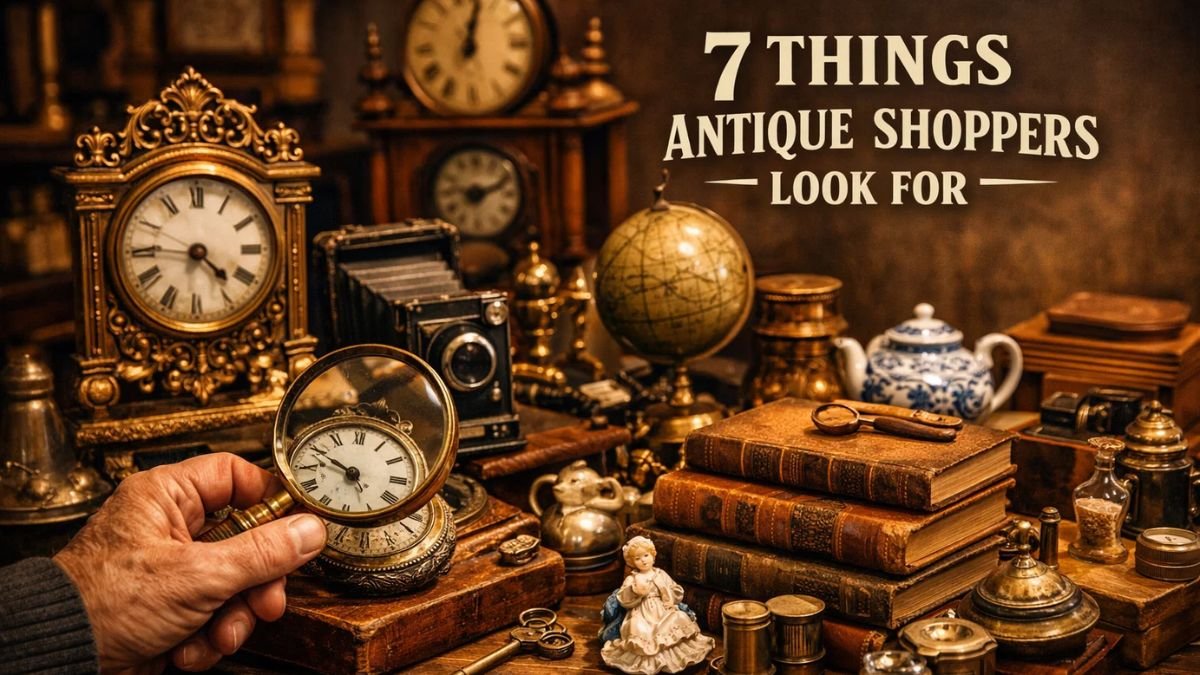 7 things seasoned antiques shoppers always look for when buying secondhand