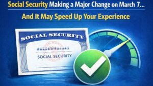 Social Security making a major change on March 7 and it may speed up your experience