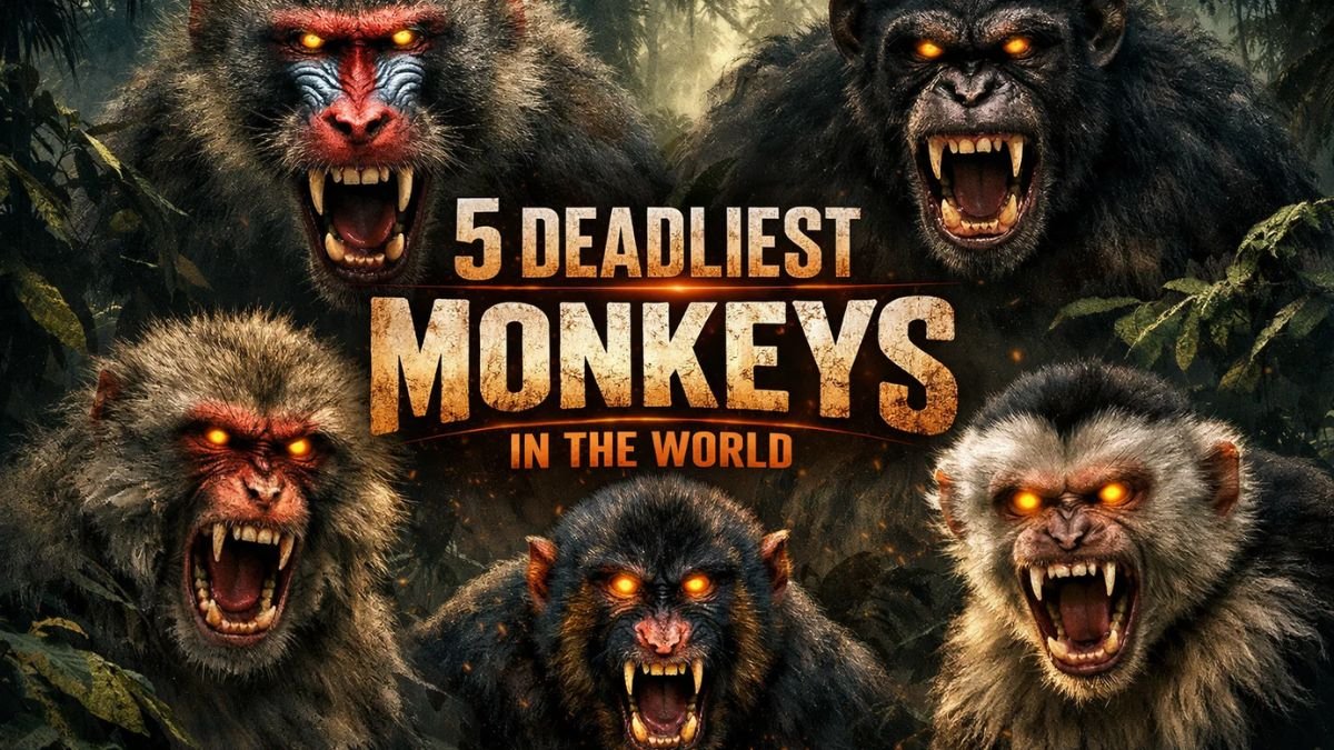 The 5 deadliest monkeys in the world