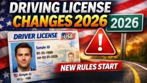 USA Driving License Changes – New Rules Come Into Effect on March 2026