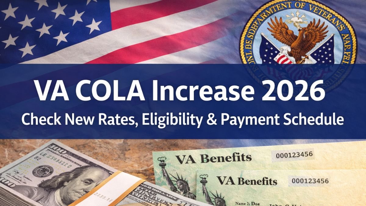 VA COLA Increase 2026 – Check New Rates, Eligibility & Payment Schedule