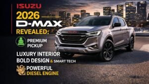 2026 Isuzu D-Max Revealed: Premium Pickup With Luxury Interior, Bold Design, Smart Tech and Powerful Diesel Engine