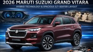 2026 Maruti Suzuki Grand Vitara Debut Brings Hybrid Technology and Spacious 5/7-Seater Layout