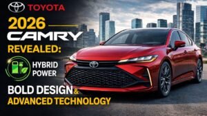 2026 Toyota Camry Revealed: Hybrid Power, Bold Design & Advanced Technology