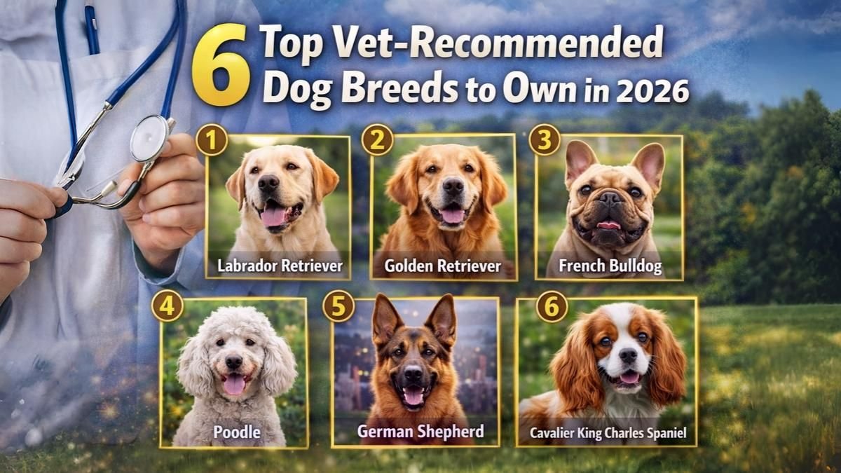 6 Top Vet-Recommended Dog Breeds to Own in 2026