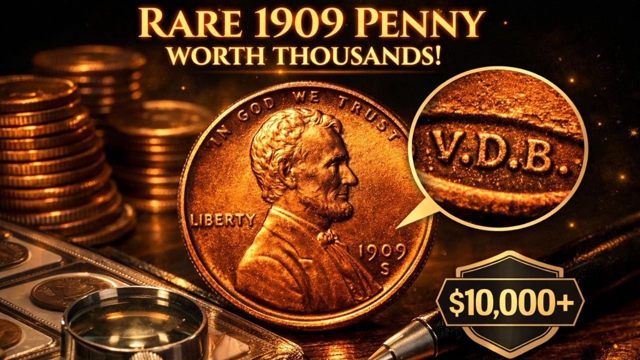 Rare 1909-S VDB Lincoln Penny Worth Thousands? Complete 2026 Collector’s Guide