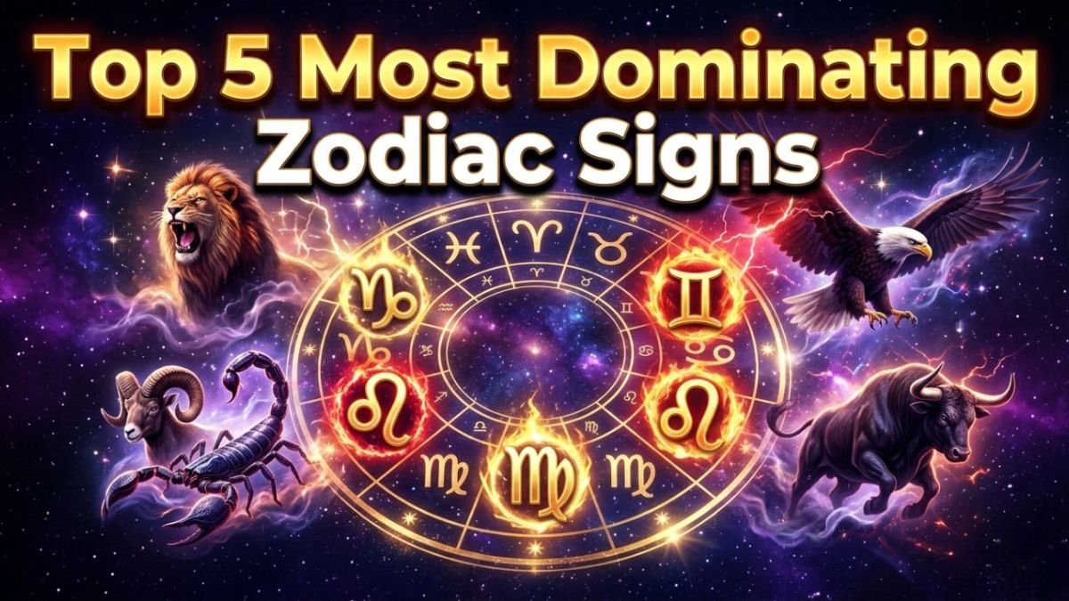 Top 5 Most Dominating Zodiac Signs