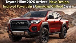 Toyota Hilux 2026 Arrives : New Design, Improved Powertrain & Unmatched Off-Road Capability